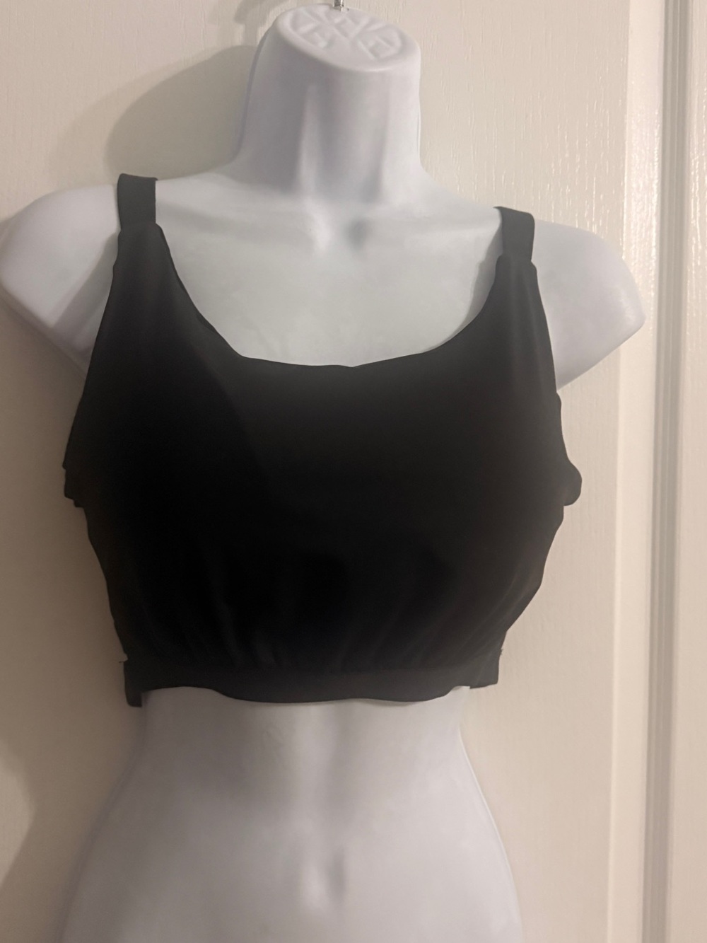 Black Women's Crop Tank Top